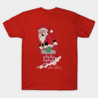 Ho Ho Ho Uh-Oh Santa T-Shirt